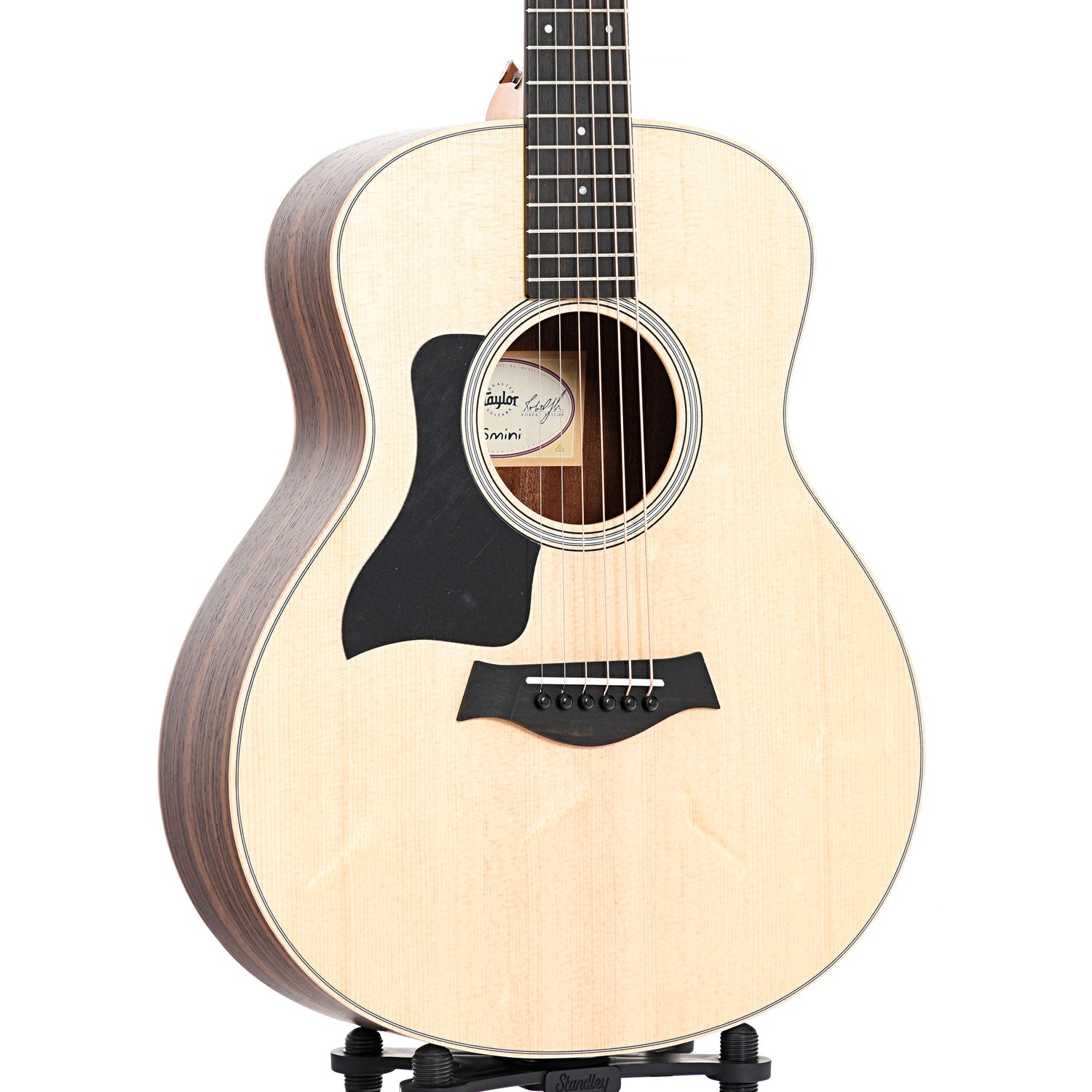 Image 4 of Taylor GS Mini Rosewood & Bag, Left Handed- SKU# GSMINIRLH : Product Type Flat-top Guitars : Elderly Instruments