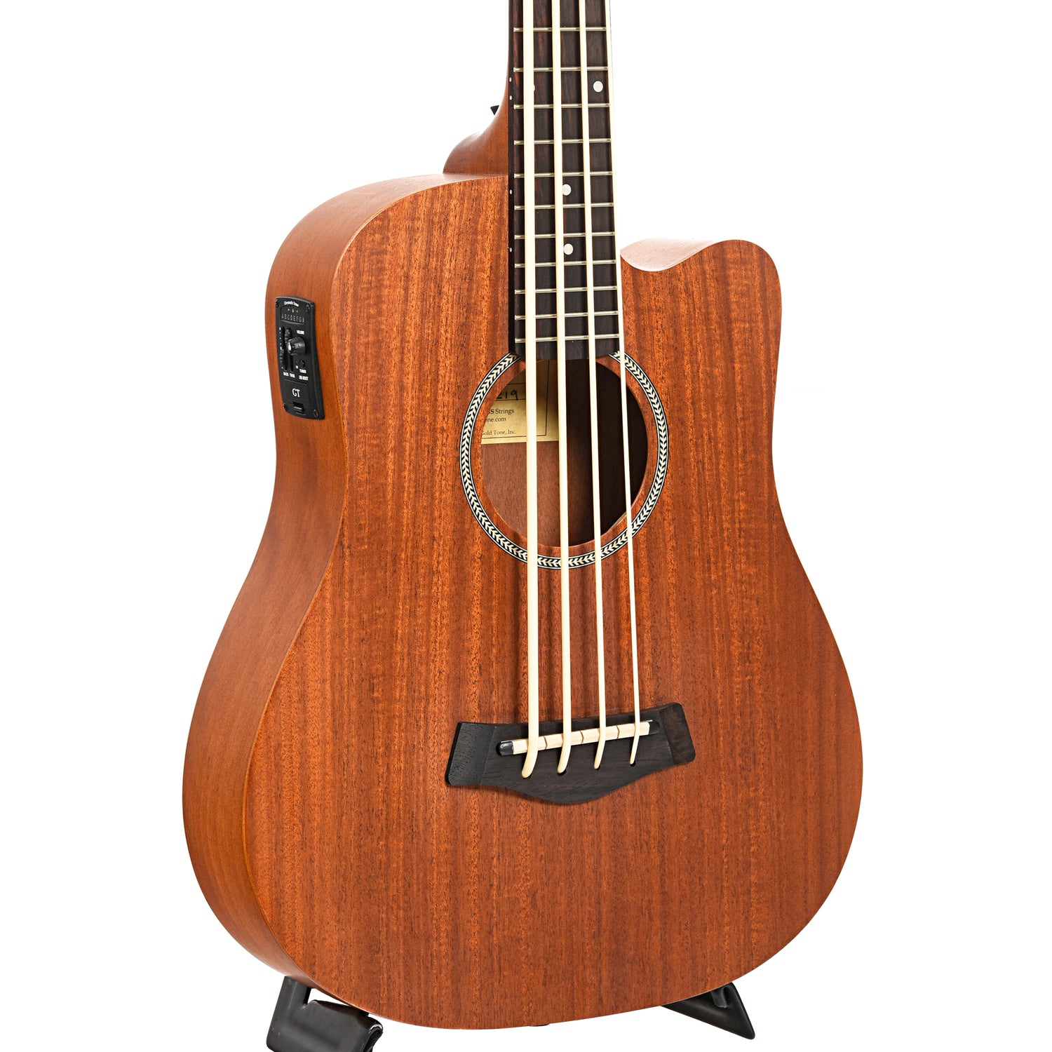 Image 3 of Gold Tone Acoustic-Electric MicroBass (2019) - SKU# 55U-210044 : Product Type Acoustic Bass Guitars : Elderly Instruments