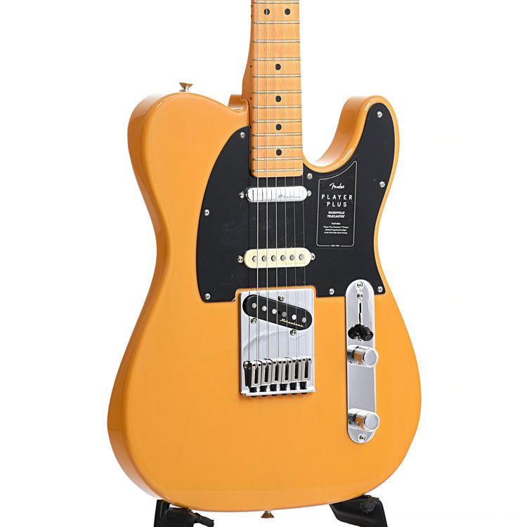 Front and Side of Fender Player Plus Nashville Telecaster