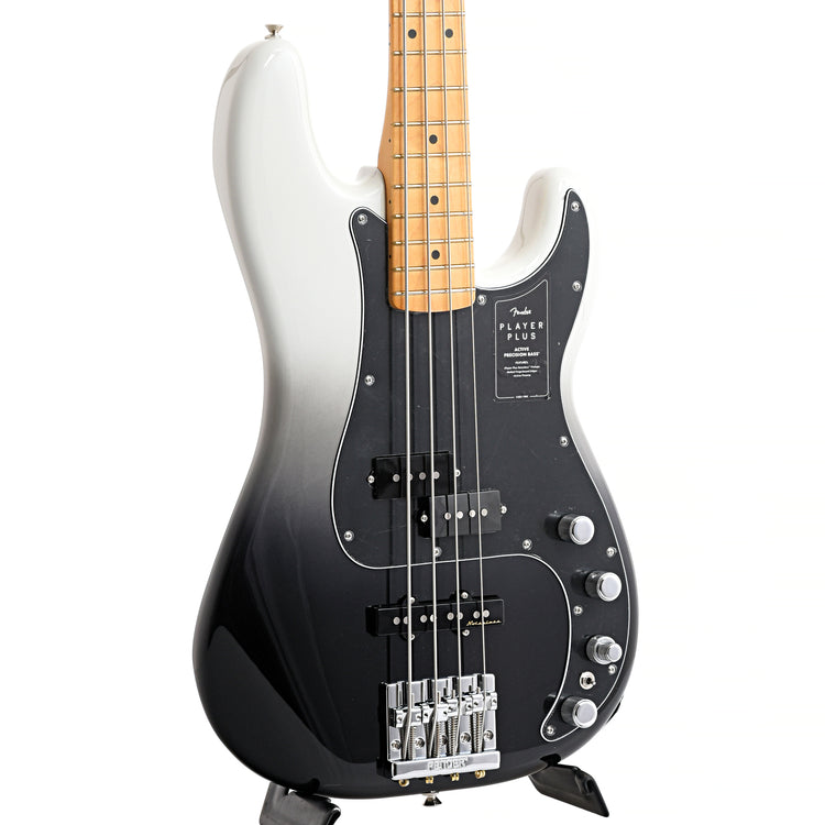 Image 3 of Fender Player Plus Precision Bass, Silver Smoke - SKU# FPPPBSS : Product Type Solid Body Bass Guitars : Elderly Instruments