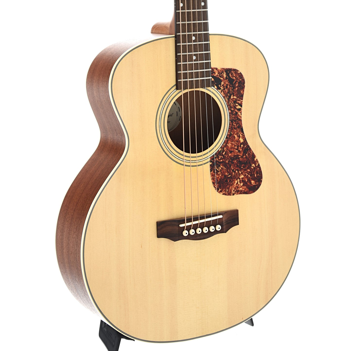 front and side of Guild Jumbo Junior Acoustic