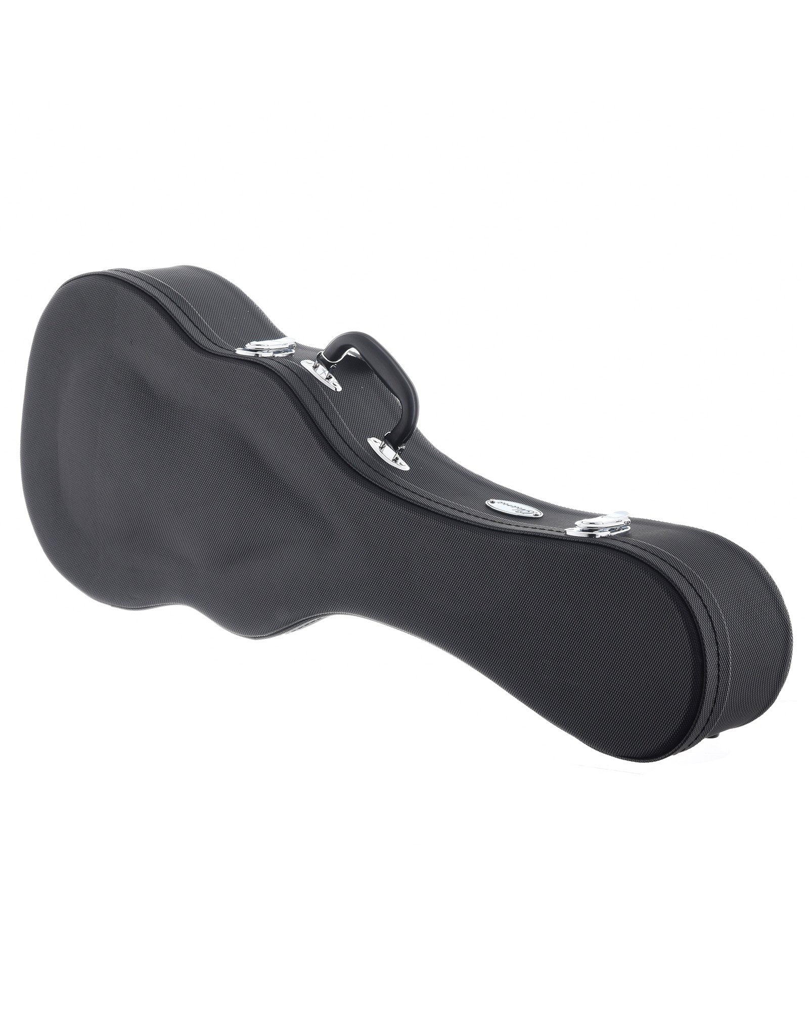 Image 1 of OHANA DELUXE BLACK HARDSHELL BARITONE UKULELE CASE - SKU# DHS-B : Product Type Accessories & Parts : Elderly Instruments
