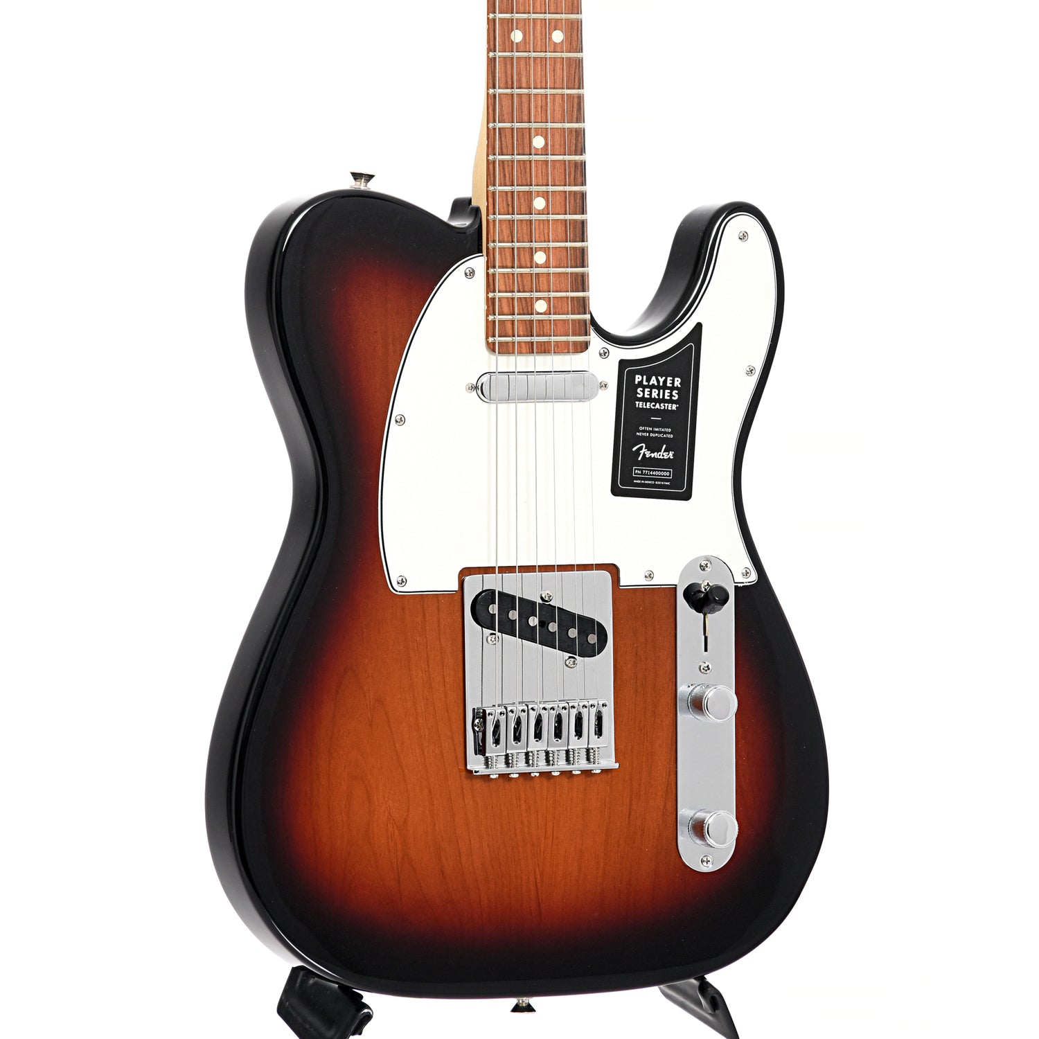 Image 3 of Fender Player Telecaster, 3-Color Sunburst- SKU# FPT3SB : Product Type Solid Body Electric Guitars : Elderly Instruments