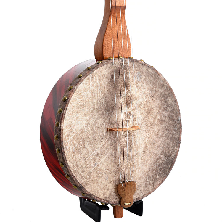 Image 2 of Menzies Fretless Tackhead Banjo, #447 - SKU# MTB51-447 : Product Type Open Back Banjos : Elderly Instruments