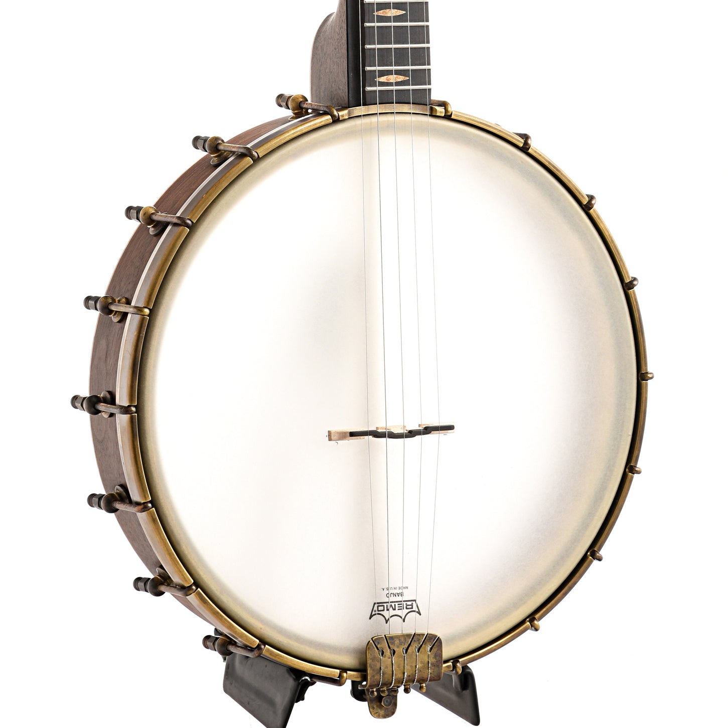 Image 3 of Pattison 12" Tubaphone Banjo, Walnut - SKU# PTU1 : Product Type Open Back Banjos : Elderly Instruments