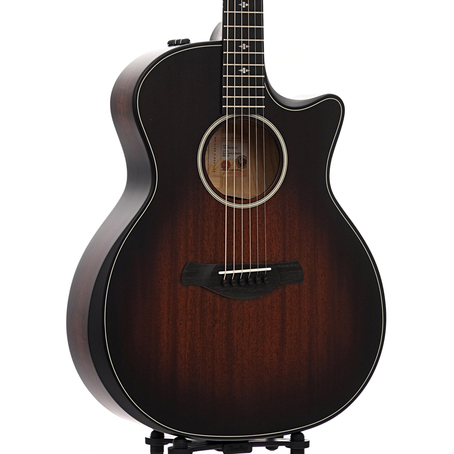 Front and side of Taylor Builder's Edition 324ce Acoustic