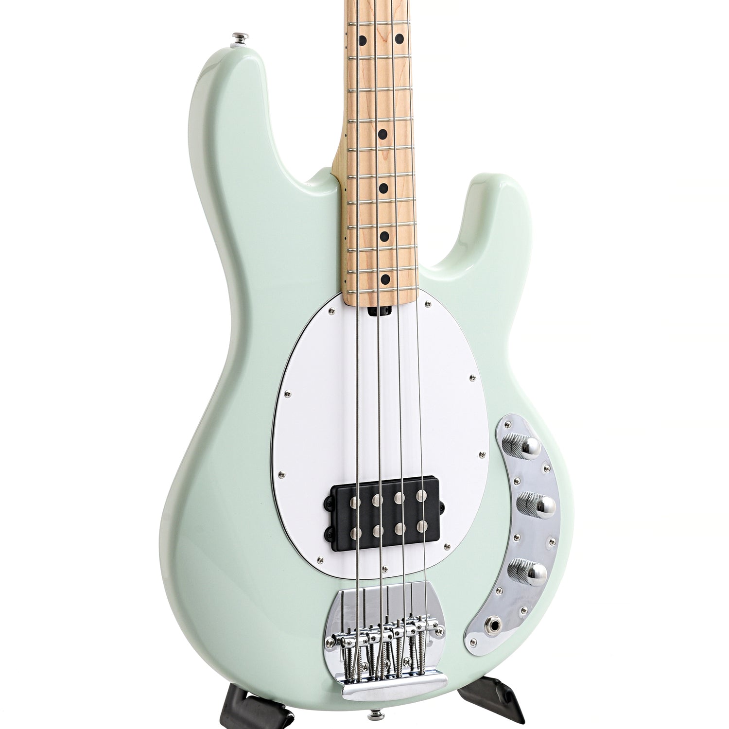 Image 3 of Sterling by Music Man StingRay 4 Bass, Mint Green Finish - SKU# RAY4-MG : Product Type Solid Body Bass Guitars : Elderly Instruments