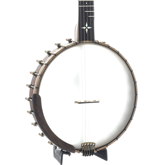 Image 2 of Ome Wizard 12" Openback Banjo & Case, Walnut - SKU# WIZARD-WAL : Product Type Open Back Banjos : Elderly Instruments