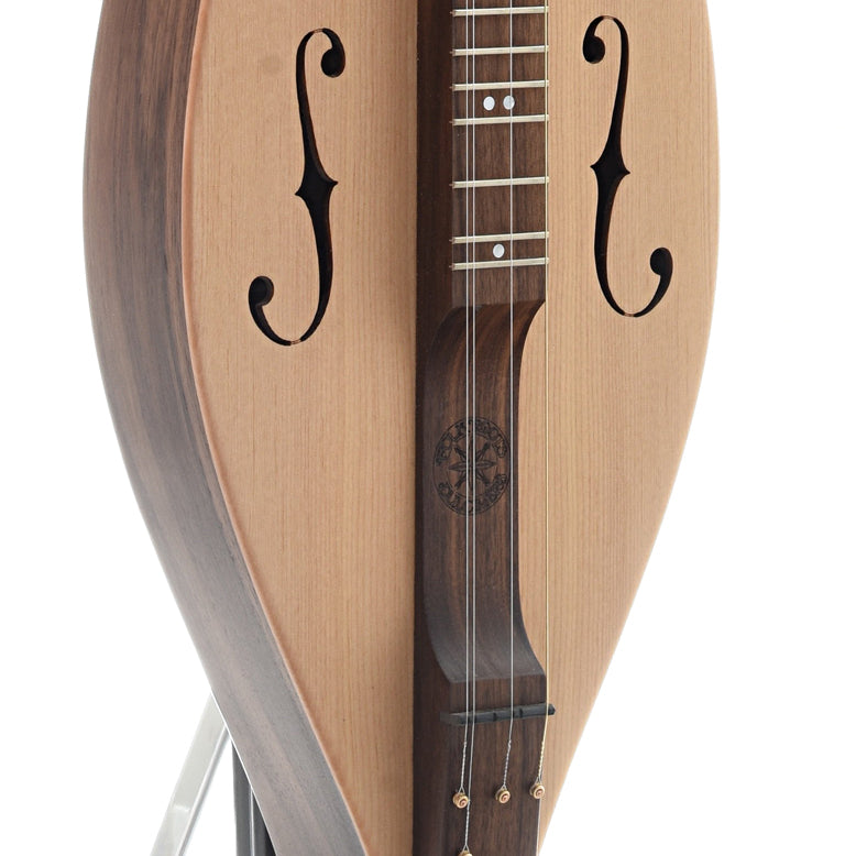 Image 2 of Folk Roots Walnut & Spruce 4-String Dulcimer & Gigbag - SKU# FRD550SF4 : Product Type Dulcimers : Elderly Instruments