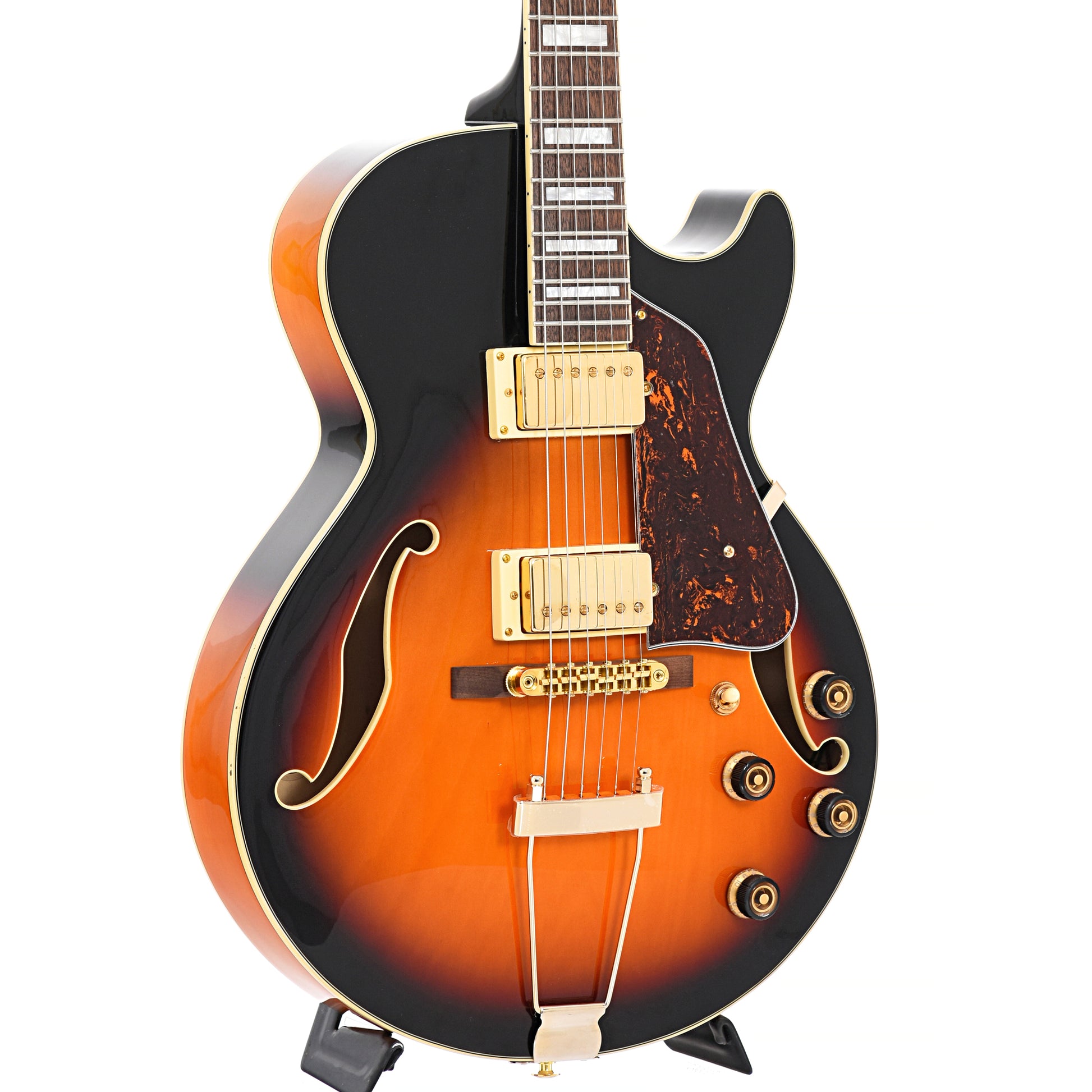 Image 3 of Ibanez Artcore AG75G Hollowbody Electric Guitar, Brown Sunburst- SKU# AG75G-BS : Product Type Hollow Body Electric Guitars : Elderly Instruments