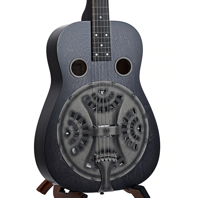 Image 1 of Beard Josh Swift Standard Squareneck & Case, Black ice- SKU# BJSSTD-BLK : Product Type Resonator & Hawaiian Guitars : Elderly Instruments