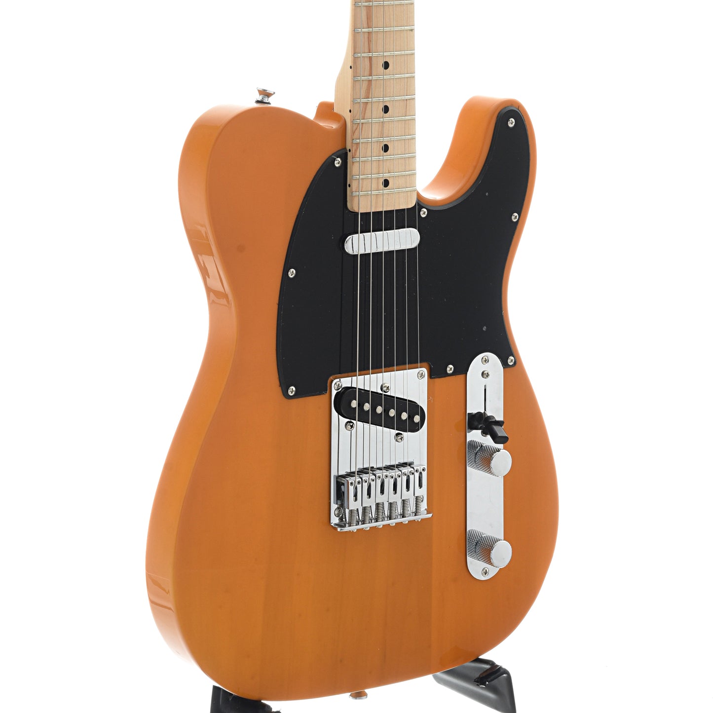 Front an side of Squier Affinity Telecaster
