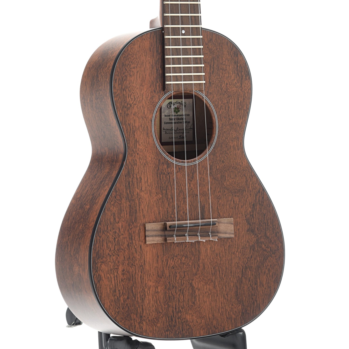 Front and side of Martin 1T Iz Tenor Ukulele