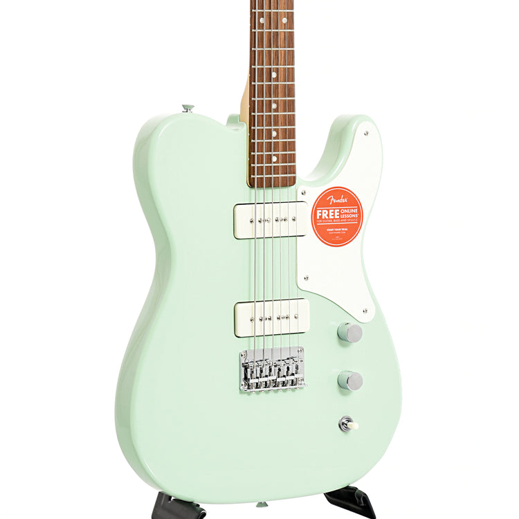Image 3 of Squier Paranormal Baritone Cabronita Telecaster, Surf Green- SKU# SPBARICT-SFG : Product Type Other : Elderly Instruments