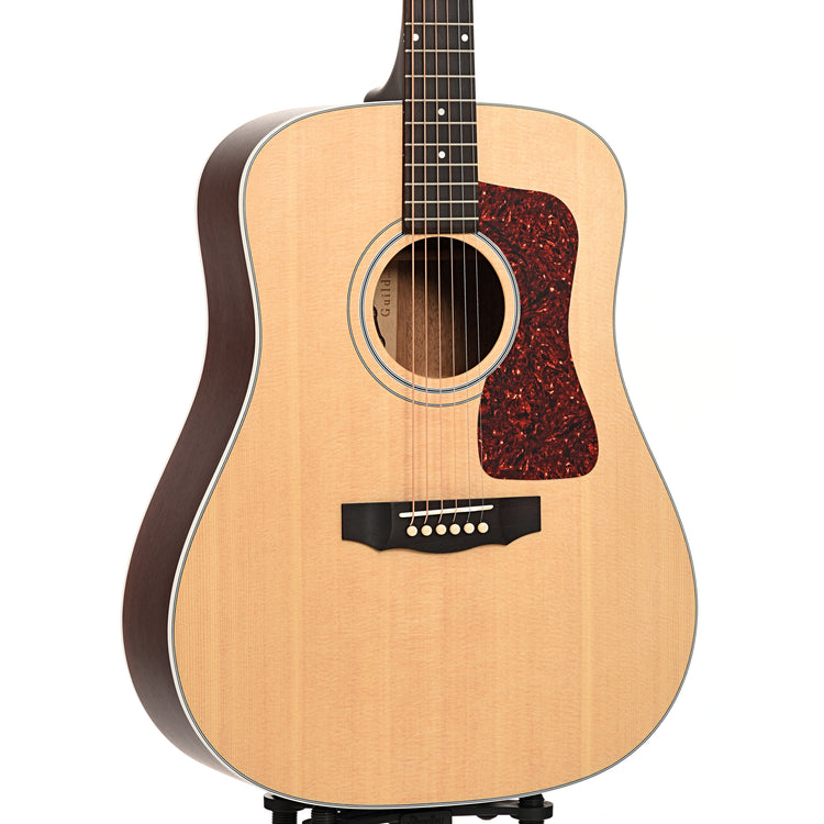 Front and side of Guild USA D-40E Acoustic 