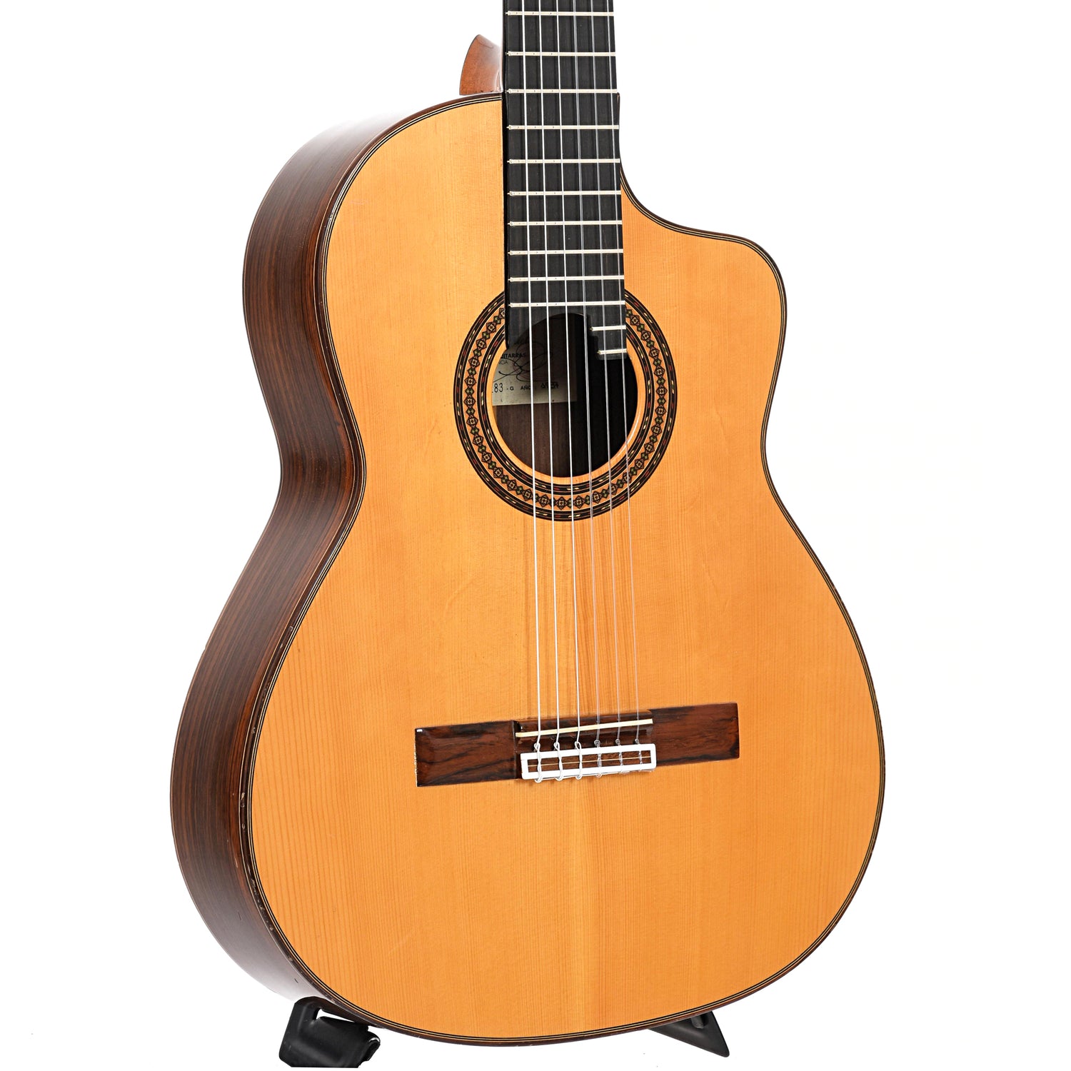 Image 3 of Amalio Burguet Model 3A (1997)- SKU# 28U-210828 : Product Type Classical & Flamenco Guitars : Elderly Instruments