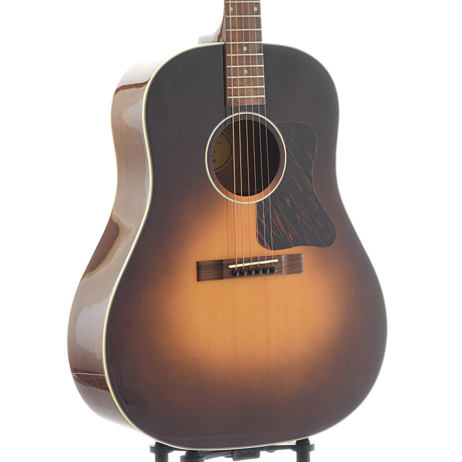 Front and side of Farida Old Town Series OT-62 VBS Acoustic Guitar