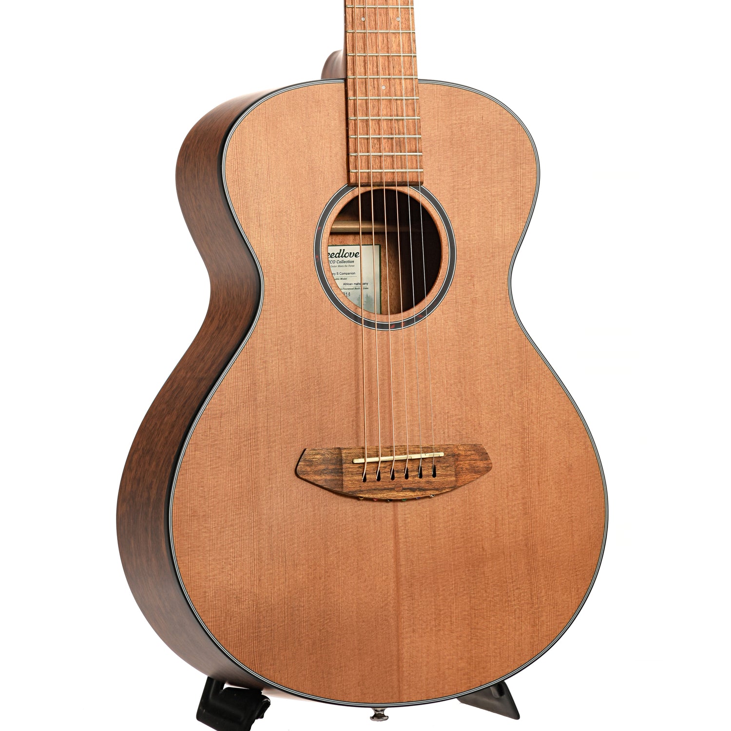 Image 3 of Breedlove Discovery S Companion Red Cedar-African Mahogany Acoustic Guitar - SKU# DSCP01RCAM : Product Type Flat-top Guitars : Elderly Instruments