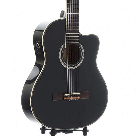 Image 1 of Ortega RCE141BK Family Pro Series Classical Guitar with Pickup- SKU# RCE141BK : Product Type Classical & Flamenco Guitars : Elderly Instruments