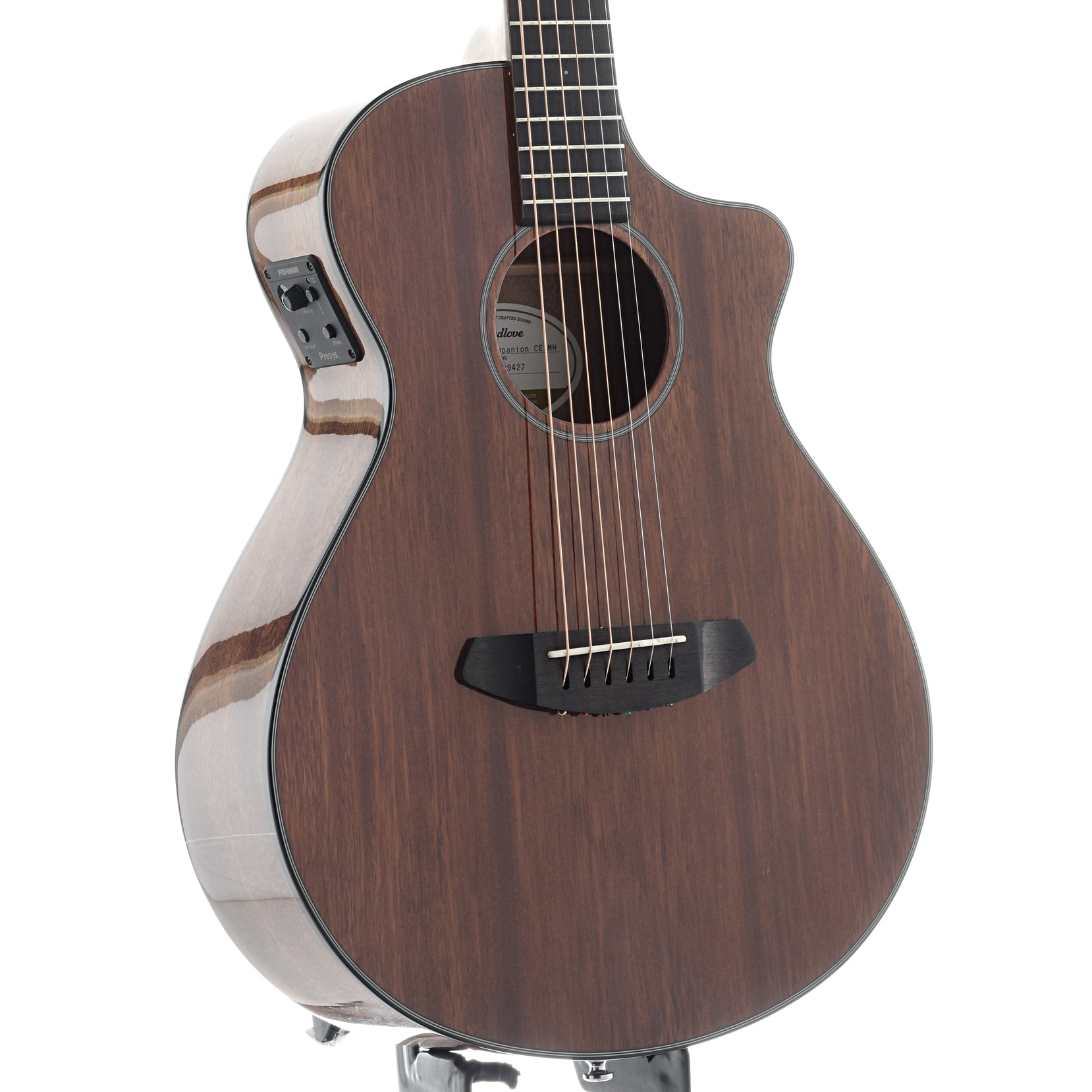 Image 3 of Breedlove Discovery Companion CE Mahogany-Mahogany, Acoustic Guitar - SKU# BDCMM-CE : Product Type Flat-top Guitars : Elderly Instruments