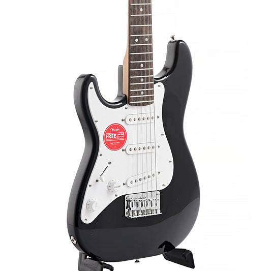 Image 1 of Squier Mini Stratocaster, Left Handed, Black- SKU# SQM2L : Product Type Solid Body Electric Guitars : Elderly Instruments