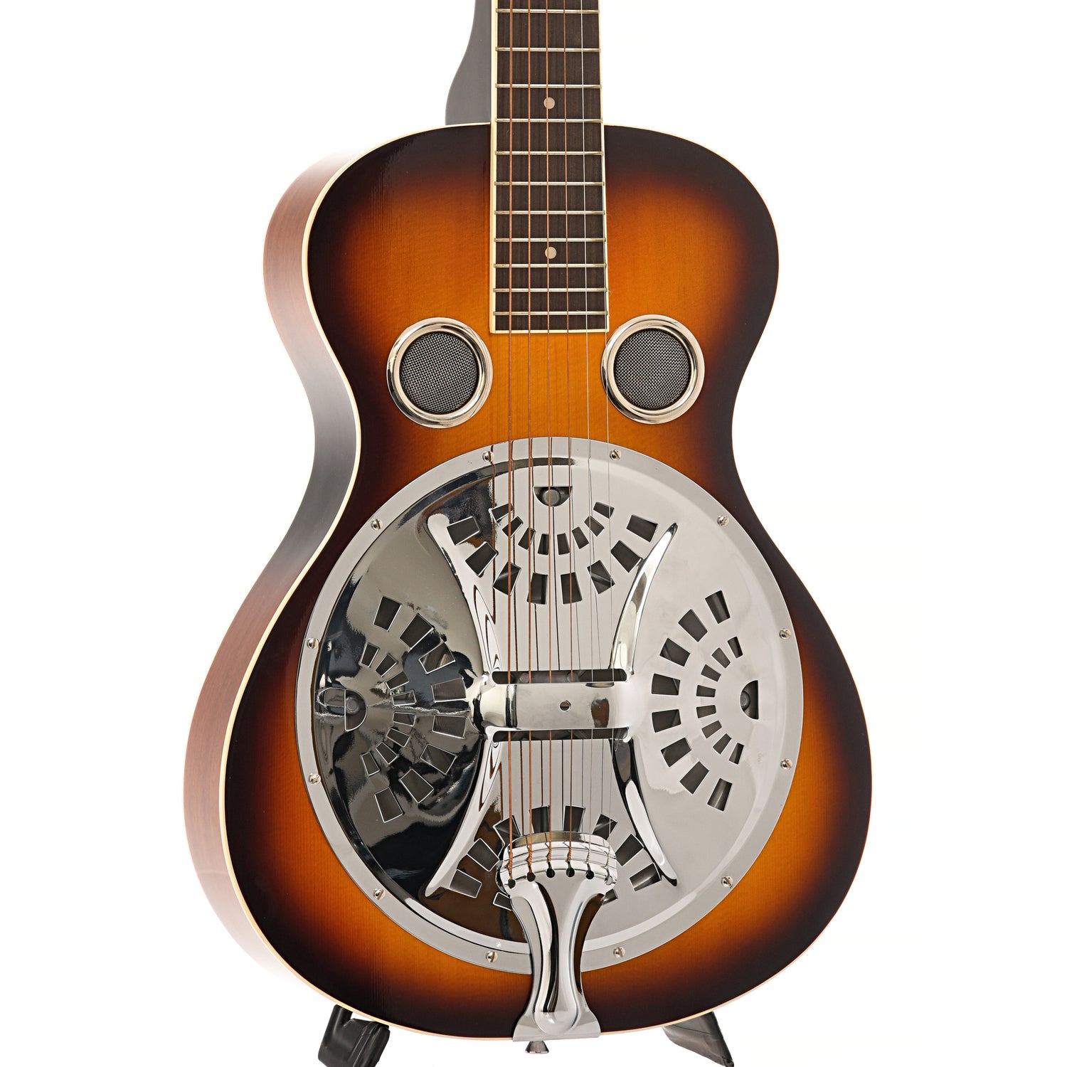 Front and side of Regal RD-40VS Resonator Guitar