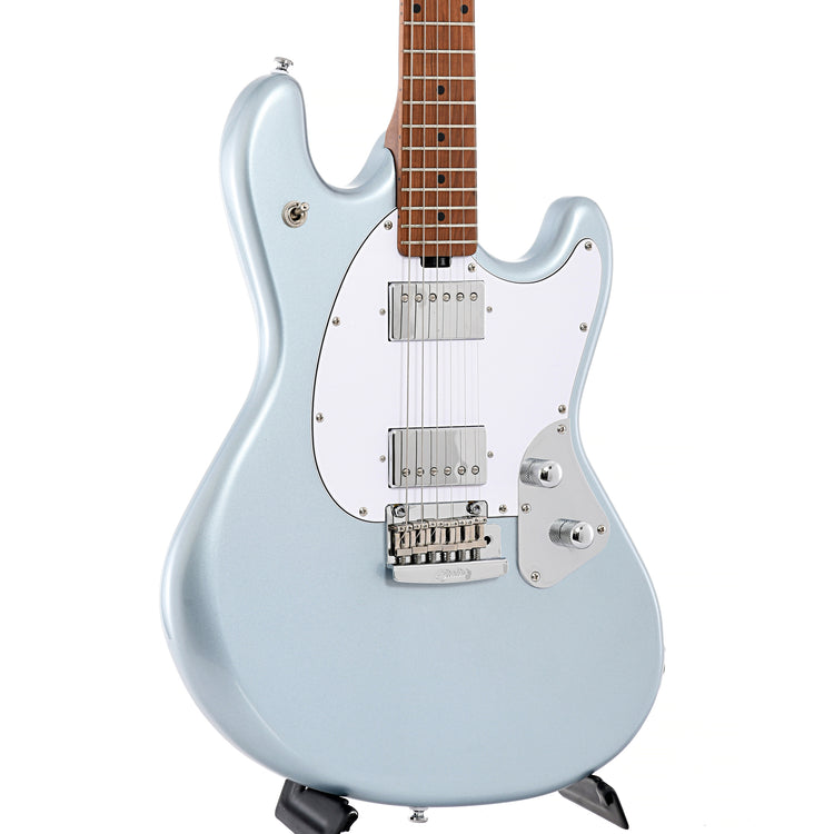Image 3 of Sterling by Music Man Stingray SR50 Electric Guitar, Firemist Silver- SKU# SR50-FS : Product Type Solid Body Electric Guitars : Elderly Instruments