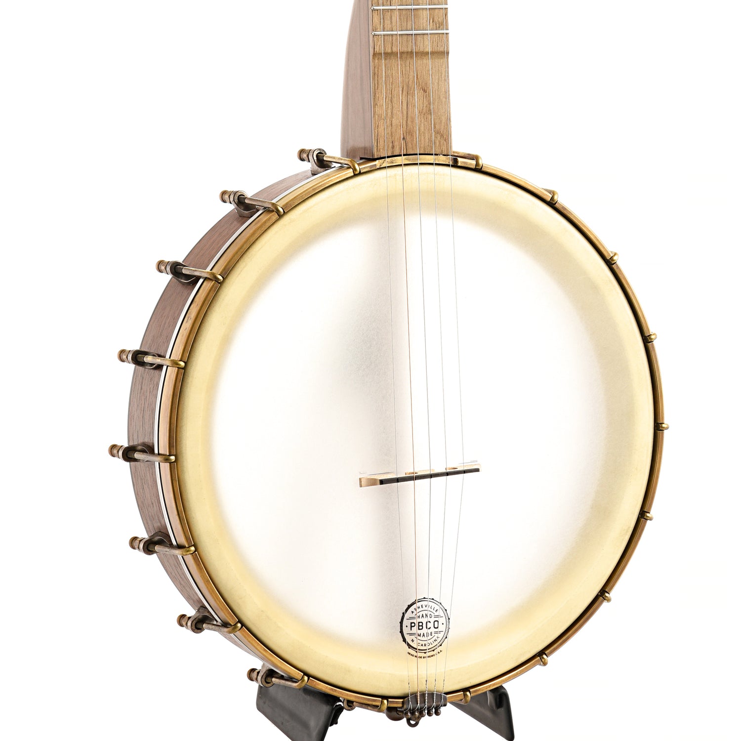 Image 3 of Pisgah Banjo Co. 12" Walnut Dobson Openback Banjo, Short Scale - SKU# PDOB-WSRT : Product Type Open Back Banjos : Elderly Instruments