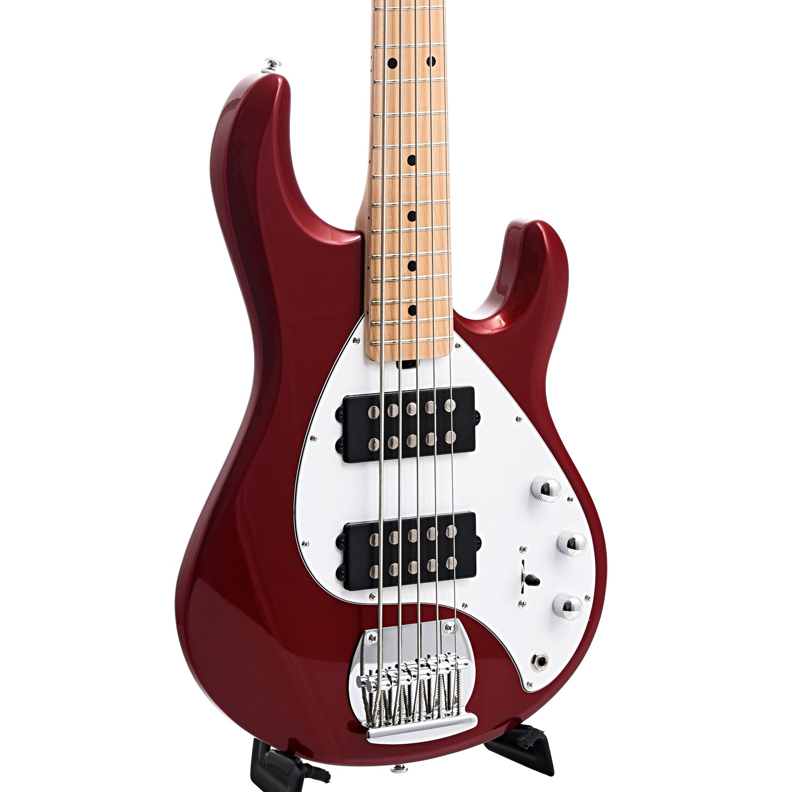 Image 3 of Sterling by Music Man Stingray5 HH - SKU# RAY5HH-CAR : Product Type Solid Body Bass Guitars : Elderly Instruments