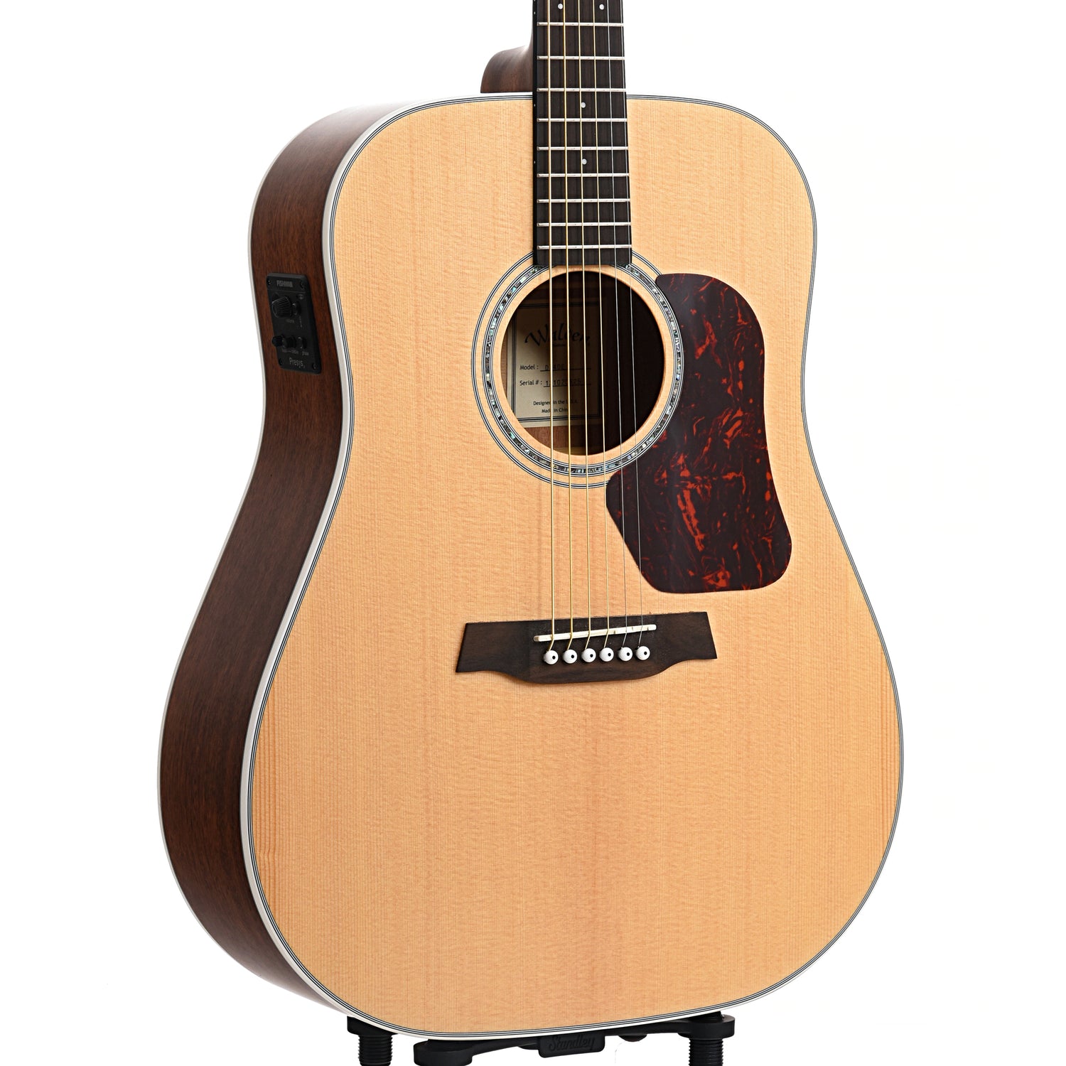 Image 3 of Walden Natura D740E Acoustic-Electric Guitar & Gigbag - SKU# D740E : Product Type Flat-top Guitars : Elderly Instruments