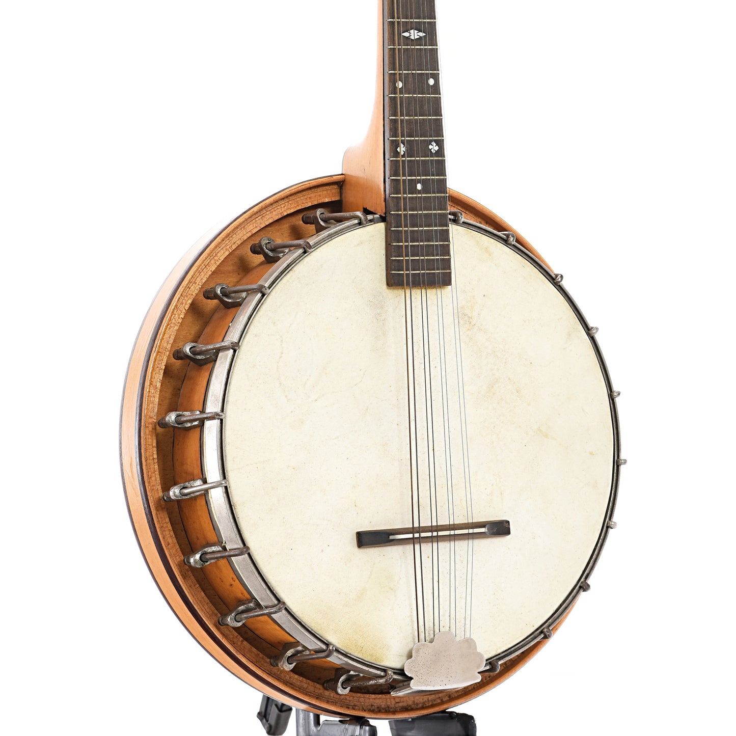 Front and side of Rex (UNMARKED) Banjo-Mandolin 