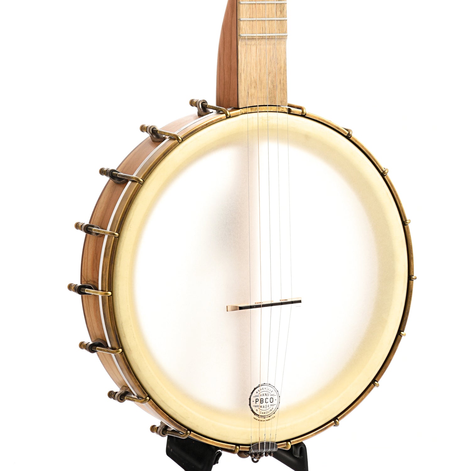 Image 3 of Pisgah Banjo Co. 12" Cherry Dobson Openback Banjo, Short Scale - SKU# PDOB-CSRT : Product Type Open Back Banjos : Elderly Instruments