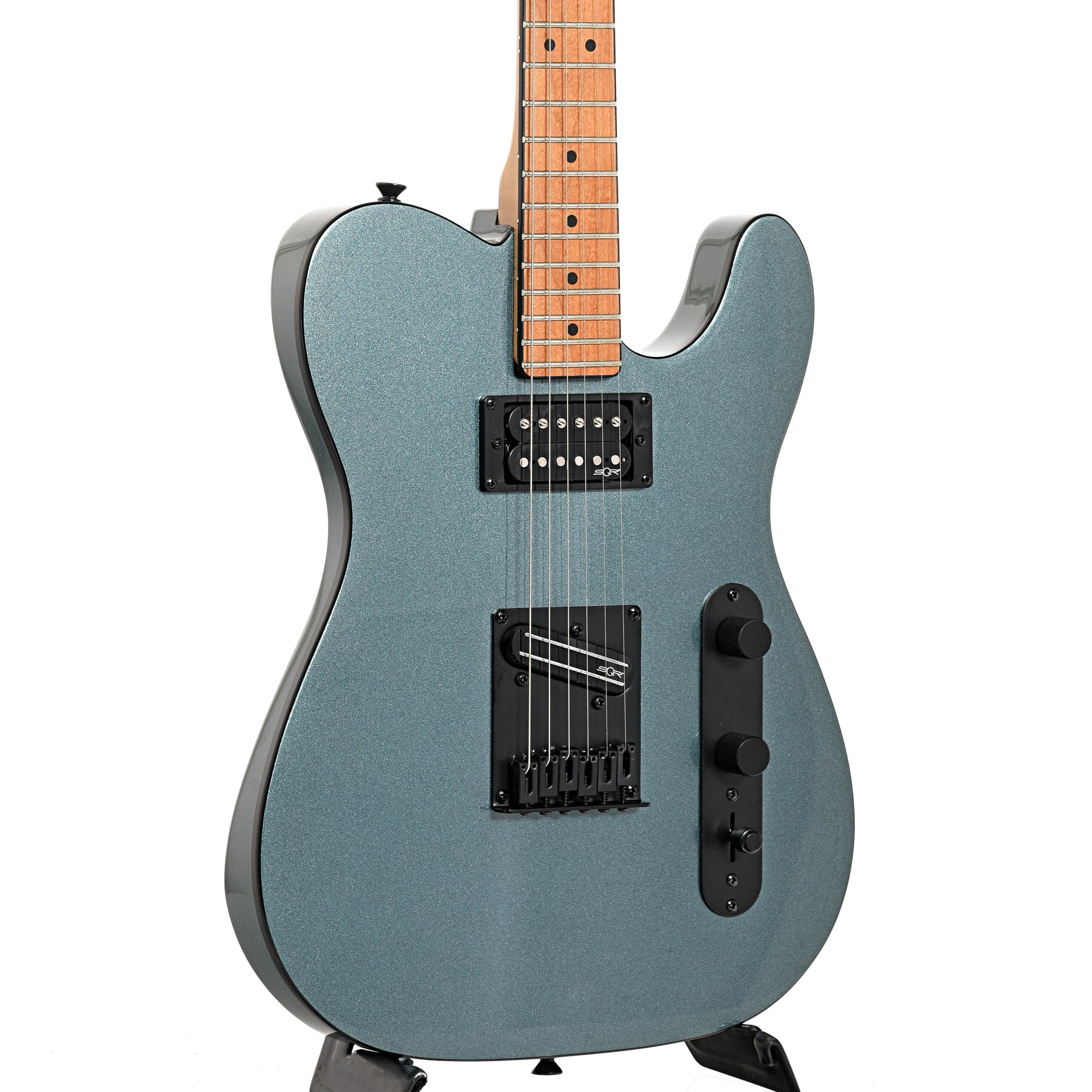 Image 3 of Squier Contemporary Telecaster RH, Gunmetal Metallic - SKU# SCTRHGM : Product Type Solid Body Electric Guitars : Elderly Instruments