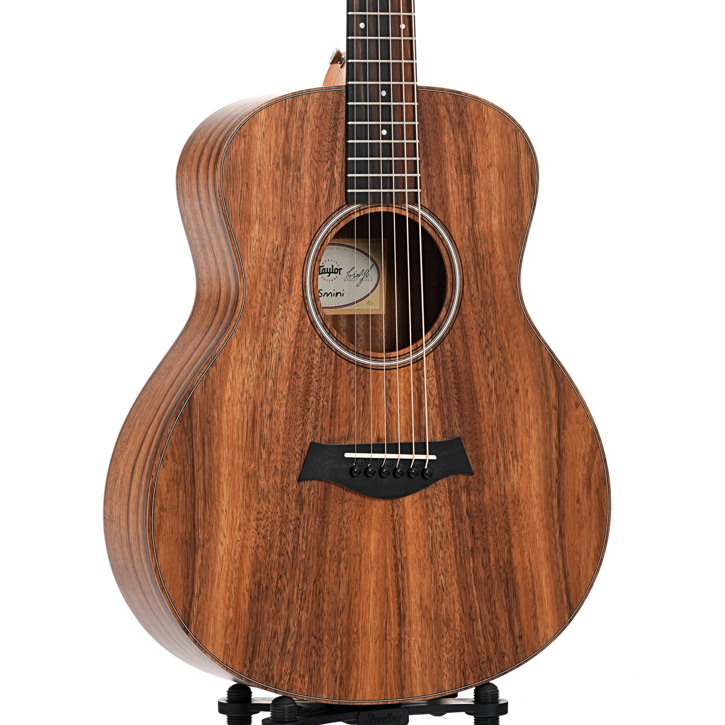 Image 3 of Taylor GS Mini-e Koa 6-String Acoustic Guitar & Gigbag, Left Handed- SKU# GSMINIEKLH : Product Type Flat-top Guitars : Elderly Instruments