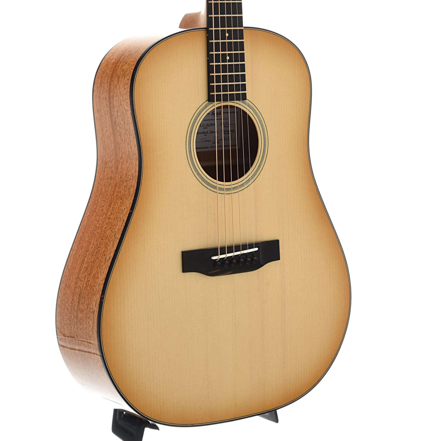Image 3 of Bedell 1964 Special Edition Dreadnought Acoustic Guitar, Adirondack Spruce & Mahogany - SKU# B64D : Product Type Flat-top Guitars : Elderly Instruments