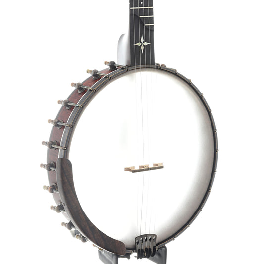 Image 2 of Ome Wizard 12" Openback Banjo & Case, Curly Maple - SKU# WIZARD-CMPL : Product Type Open Back Banjos : Elderly Instruments