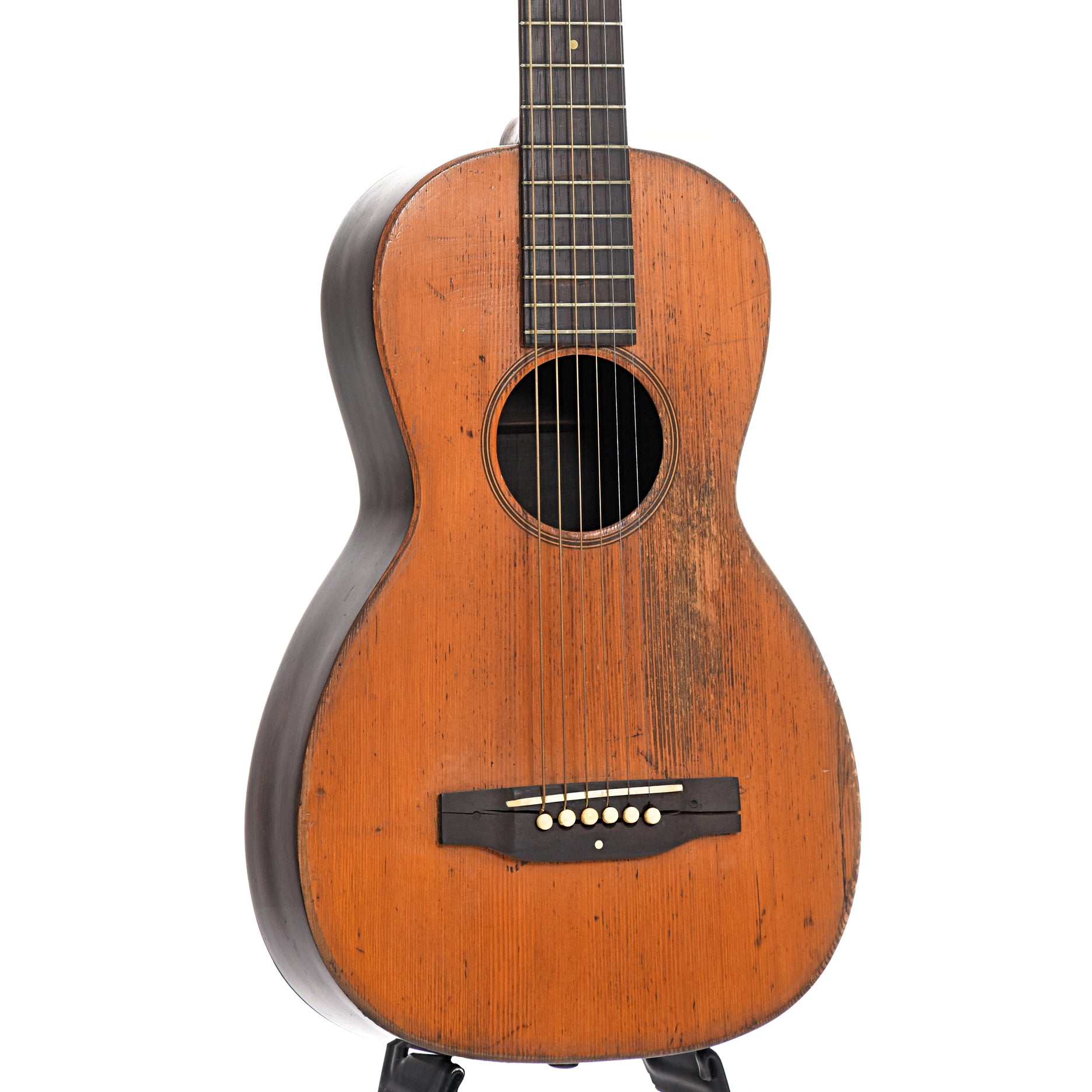 front and side of Mighty Mite Acoustic Guitar