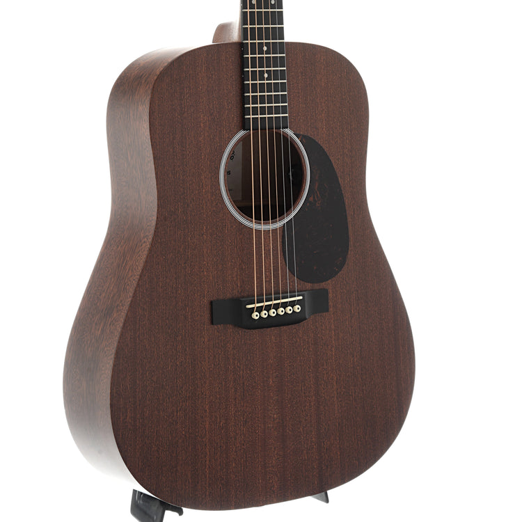 Front and side of Martin D-10E Sapele Top