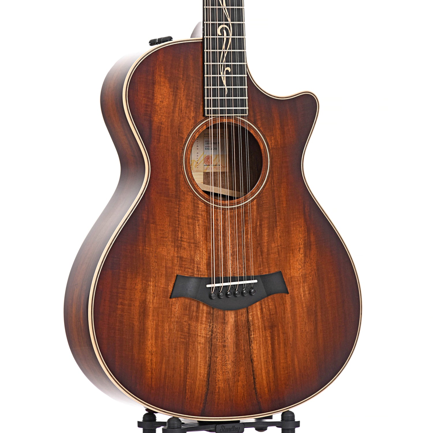 Front and side of Taylor K62ce Limited Edition 12-String