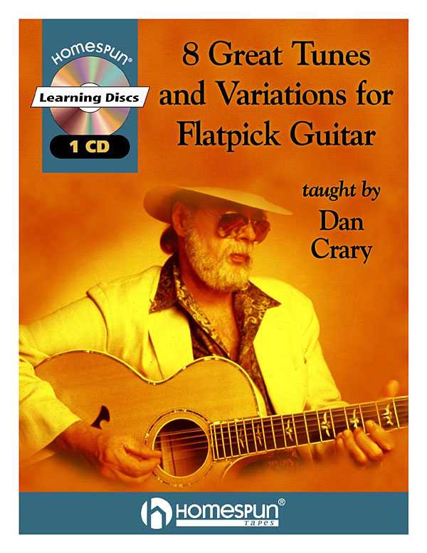 Image 1 of 8 Great Tunes and Variations for Flatpick Guitar - SKU# 300-517 : Product Type Media : Elderly Instruments