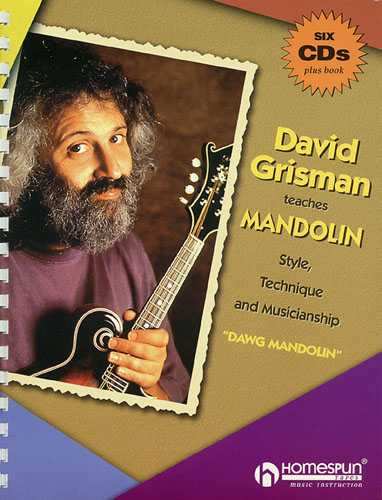 Image 1 of David Grisman Teaches Mandolin - "Dawg Mandolin" Style, Technique and Musicianship - SKU# 300-537 : Product Type Media : Elderly Instruments