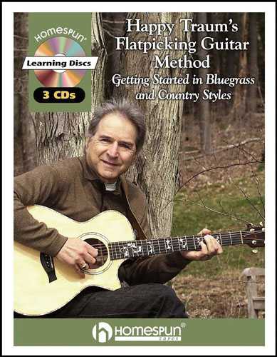 Image 1 of Happy Traum's Flatpicking Guitar Method - Getting Started in Bluegrass and Country Styles - SKU# 300-574 : Product Type Media : Elderly Instruments