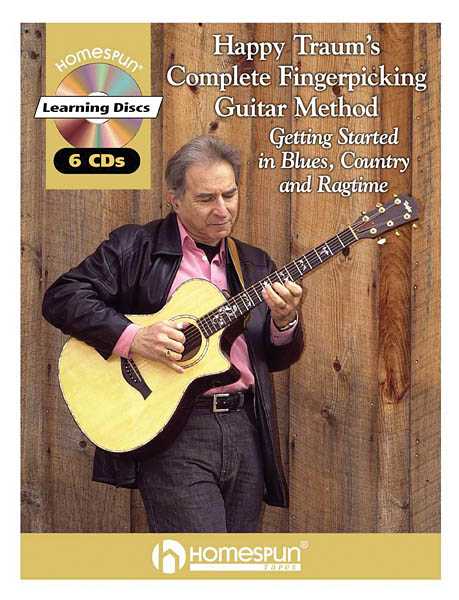 Image 1 of Happy Traum's Complete Fingerpicking Guitar Method - Getting Started in Blues, Country and Ragtime - SKU# 300-575 : Product Type Media : Elderly Instruments