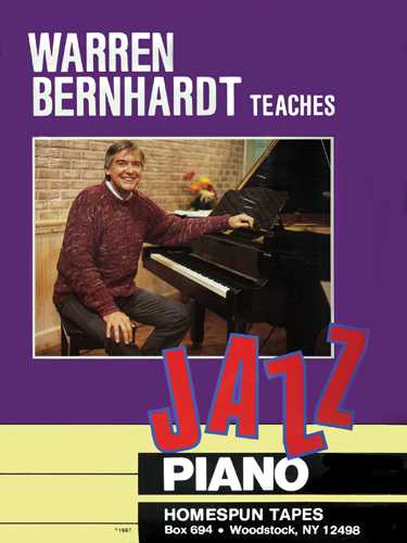 Image 1 of Warren Bernhardt Teaches Jazz Piano - SKU# 300-640 : Product Type Media : Elderly Instruments