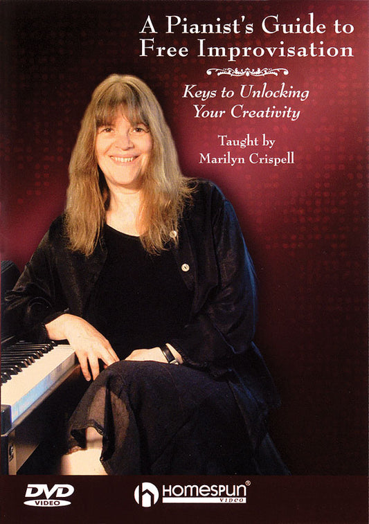 Image 1 of DVD-A Pianist's Guide to Free Improvisation - Keys to Unlocking Your Creativity - SKU# 300-DVD11 : Product Type Media : Elderly Instruments