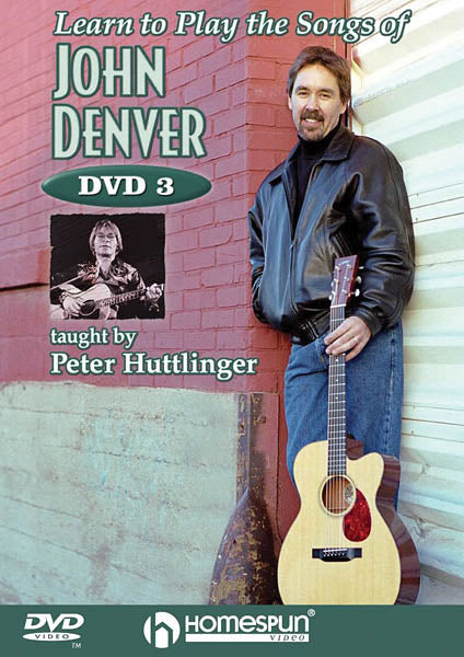 Image 1 of DVD - Learn to Play the Songs of John Denver: Vol. 3 - SKU# 300-DVD134 : Product Type Media : Elderly Instruments