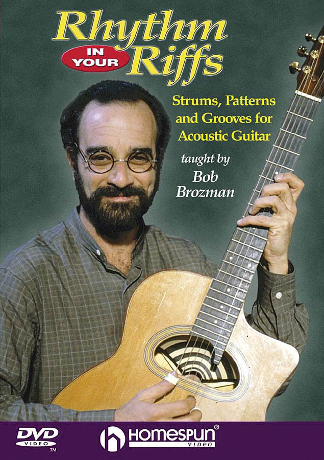 Image 1 of DVD - Rhythm in Your Riffs - Strums, Patterns and Grooves for Acoustic Guitar - SKU# 300-DVD164 : Product Type Media : Elderly Instruments