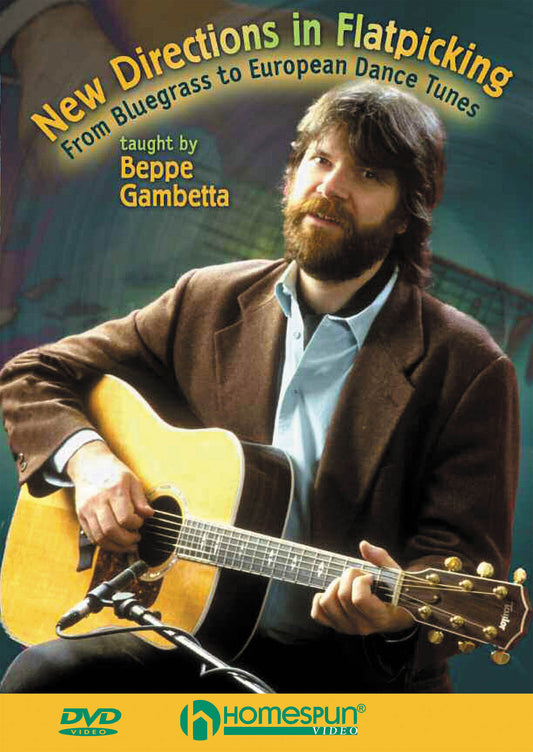 Image 1 of DVD - New Directions in Flatpicking - From Bluegrass to European Dance Tunes - SKU# 300-DVD288 : Product Type Media : Elderly Instruments