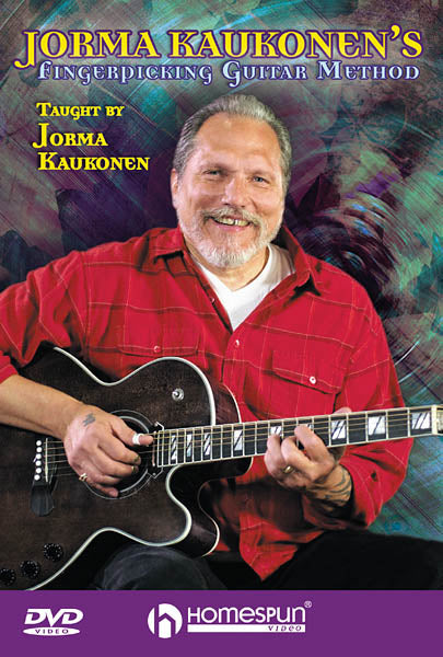 Image 1 of DOWNLOAD ONLY - Jorma Kaukonen's Fingerpicking Guitar Method - SKU# 300-DVD33 : Product Type Media : Elderly Instruments