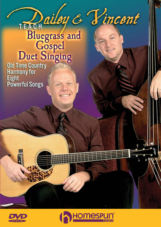 Image 1 of DVD - Dailey & Vincent Teach Bluegrass and Gospel Duet Singing - Old Time Country Harmony - SKU# 300-DVD364 : Product Type Media : Elderly Instruments